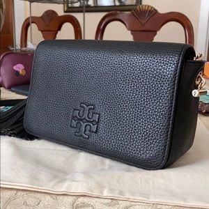 Tory Burch black small crossbody bag